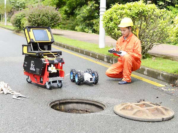 红桥管道机器人检测