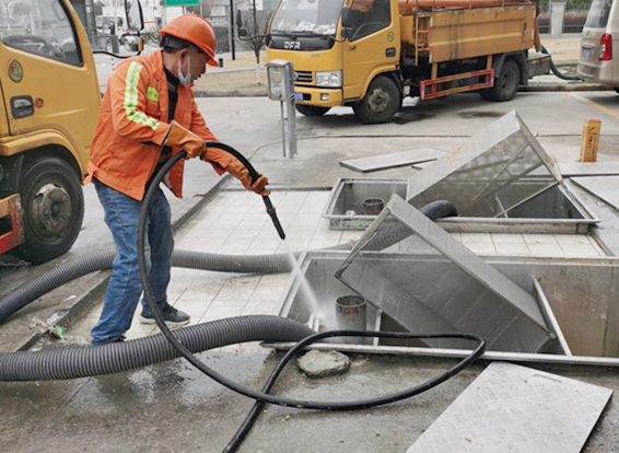 红桥隔油池清理